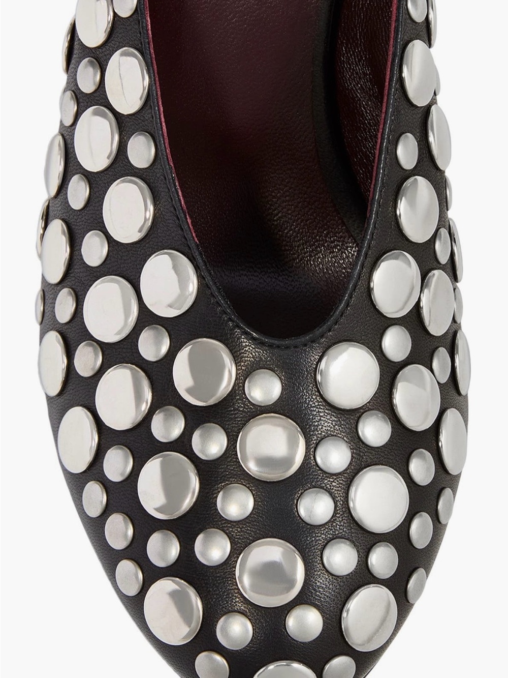 Khaite Cloak Mules Studded Black 7.5 - Picture 2 of 7